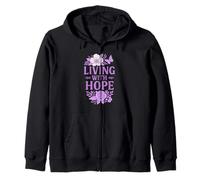 Living Through Hope Zip Hoodie