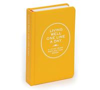 Living Well One Line a Day: A Five-Year Reflection Book