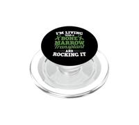 Living With A Bone Marrow Transplant And Rocking It Survivor PopSockets PopGrip for MagSafe
