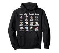 Living With A Chronic Illness Invisible Illness Spoonie Pullover Hoodie