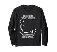 Living with a Chronic Illness - Spoon Theory in Action Long Sleeve T-Shirt
