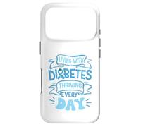 Living with Diabetes, Thriving Every Day Case for iPhone 17 Pro