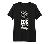 Living with EDS Winning Daily - Ehlers Danlos Syndrome Premium T-Shirt