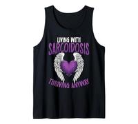 Living with Sarcoidosis Thriving Anyway Awareness Tank Top