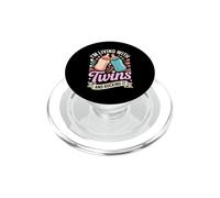 Living With Twins and Rocking It Twin Mom PopSockets PopGrip for MagSafe