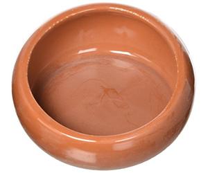 Living World Ergonomic Dish, Terracotta, Large