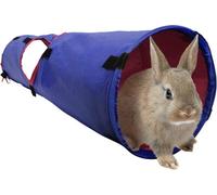Living World Pet Tunnel, Blue/red