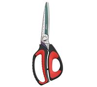 LIVINGO 10" Multipurpose Heavy Duty Scissors, Titanium Coating Ultra Sharp Forged Stainless Steel Tool Industrial Cutting Shears for Fabric, Dressmaking, Carpet, Material, Household, Gardening
