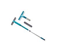 Livington Window Buddy - The Original from the TV - Window Cleaning Device - Window Cleaner with Telescopic Rod - Window Squeegee - Window Wiper