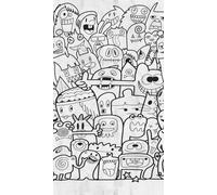 Livingwalls 3D Effect Photo Wallpaper - Black, White Non-Woven Wallpaper 398261 - 3.71m x 2.80m - Made in Germany