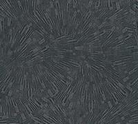 Livingwalls 3D Wallpaper Titanium 3 Non-Woven Wallpaper 10.05 m x 0.53 m Black Made in Germany 382035 38327-3