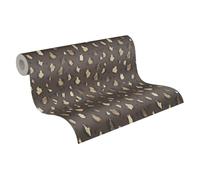 Livingwalls Anna D'Andrea Non-Woven Wallpaper Animal Wallpaper 10,05 m x 0,53 m - Brown, Beige, Black - Leopard Print Wallpaper - 782163
