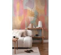 Livingwalls CosmoLiving Non-Woven Wallpaper with Abstract Design in Orange, Brown, red - 8,80 x 0,53 m Designer Wallpaper by Cosmopolitan - 791455