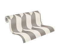 Livingwalls CosmoLiving Non-Woven Wallpaper with Metallic Design in Cream, Metallic - 10,05 x 0,53 m Modern Wallpaper by Cosmopolitan - 790863