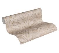 Livingwalls Forest Wallpaper Metropolitan Stories Non-Woven Francesca - Milano 10.05 m x 0.53 m Beige Gold Grey Made in Germany 369275 36927-5