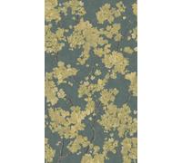 Livingwalls Hot Spots Photo Wallpaper Flowers 1,59 m x 2,80 m - Brown, Yellow, Green - Floral Wallpaper - 790152