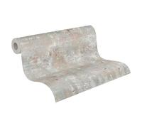 Livingwalls Non-Woven Wallpaper Concrete Style in Grey, Bronze - 10,05 x 0,53 m Industrial Design Wallpaper - 396702