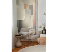 Livingwalls Photo Wallpaper with Abstract Design in Grey, Orange, Brown - Graphic Non-Woven Wallpaper 8.80 m x 0.53 m Abstract Motif by COSMOPLITAN - 791454