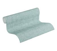 Livingwalls Plain Wallpaper Cosy & Relax New Walls A.S. Création Non-Woven Wallpaper 10.05 m x 0.53 m Blue Made in Germany 374233 37423-3