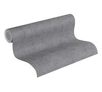 Livingwalls Plain Wallpaper Elements A.S. Création Non-Woven 10.05 m x 0.53 m Grey Made in Germany 369115 36911-5