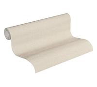 Livingwalls Plain Wallpaper Metropolitan Stories Non-Woven 10.05 m x 0.53 m Beige Made in Germany 369256 36925-6