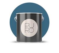 Livingwalls PURO Premium Wall Paint c3004 - Painter's Paint with Very High Coverage - Matte Interior Paint in Blue - 2.5 L