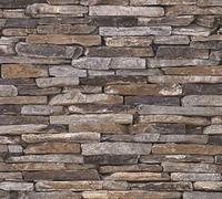 Livingwalls Self-Adhesive Wallpaper Pop.up Panel 3D Natural Stone Wallpaper 2.50 m x 52 cm Beige Brown Cream Made in Germany 955721 95572-1
