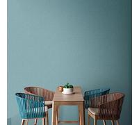 Livingwalls Travel Styles Non-Woven Wallpaper - Colour Textured Wallpaper in Blue - Scandinavian Wall Wallpaper for Different Rooms in 10.05 m x 0.53 m