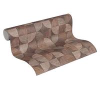 Livingwalls Wallpaper Metropolitan Stories Non-Woven Nils Olsson - Copenhagen 10.05 m x 0.53 m Brown Beige Grey Made in Germany 369131 36913-1