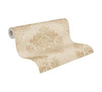 Baroque Wallpaper Metropolitan Stories 2 A.S. Création Non-Woven 10.05 m x 0.53 m Beige Brown Made in Germany 379013 37901-3