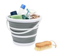 LIVIVO 10L Collapsible Bucket in Grey LIVIVO Grey