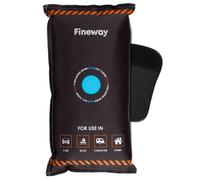 Livivo 1Kg Reusable Car Dehumidifier Bag With Anti-Slip Pad In Black Black 1000L