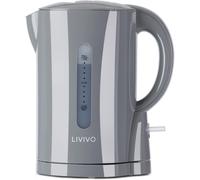 LIVIVO Travel Cordless Electric Kettle Fast Boil Jug 1000W 1L BPA Free Portable