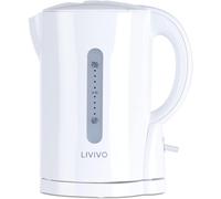 LIVIVO 1L 900W Compact Cordless Kettle - Energy Class A, Boil Protection