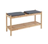 LIVIVO 2-Tier Shoe Rack Bench