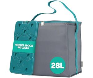 LIVIVO 28L Large Lunch Bag with Freezer Block - Insulated Lunch Bag for Men - Portable Thermal Lunch Bag with Handles, PEVA Lining, 600D Polyester - Mens Lunch Bag for Work, Picnics, Camping, Travel