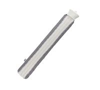 2L Extra Long Hot Water Bottle with Soft Removable Cover LIVIVO Grey One Size