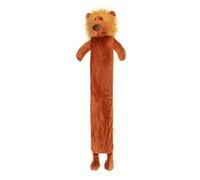 Livivo 2L Large Hot Water Bottle With Lion Animal Style Microfiber Cover Soft Removable And Washable Design For Pain Relief