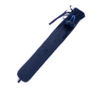 2L Extra Long Hot Water Bottle with Soft Removable Cover LIVIVO Navy One Size
