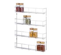 LIVIVO 4 Tier Cupboard Door Spice Rack Organiser