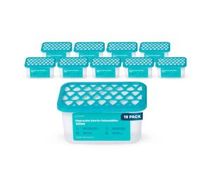 Livivo 500Ml Disposable Dehumidifiers Pack Of 10 In Blue Blue 500ml