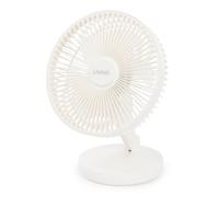 LIVIVO 8 Inch Desk Fan 3 Speed USB Rechargeable