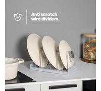 Livivo Adjustable Pan Lid Holder Kitchen Storage Rack
