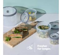 Livivo Airtight Mixed Round Containers - Set Of 5