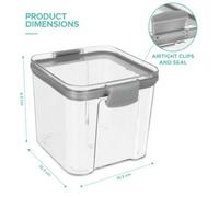 Livivo Airtight Pantry Medium Containers - Set Of 2
