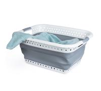 LIVIVO Collapsible Laundry Basket - Grey