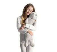 Livivo Cuddly Sloth Hot Water Bottle - Xl In Light Grey Light Grey One Size