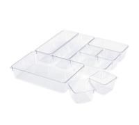 Livivo Drawer Organiser Tray Set - 9 Mixed