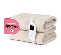 Livivo Electric Heated Blanket In Beige Beige 130cm x 160cm