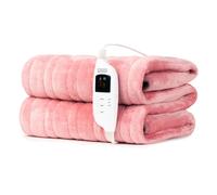 Electric Heated Blanket LIVIVO Pink 130cm x 160cm